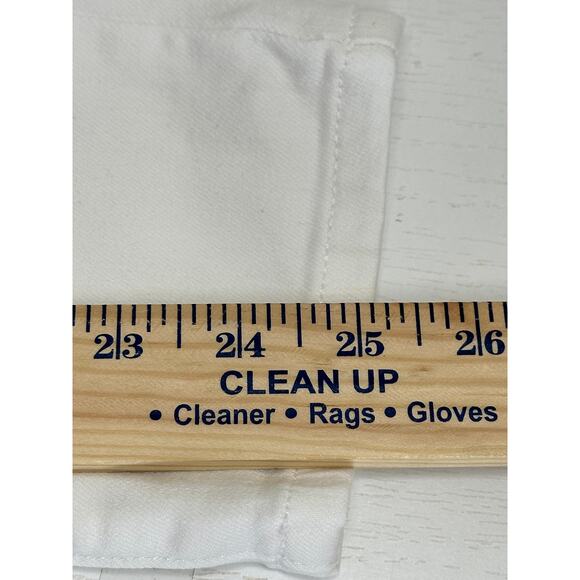 Joe's Jeans White Flawless The Charlie High Rise Skinny Crop Casual Stretch 29 - Picture 8 of 10